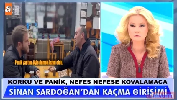 Müge Anlı, Sinan Sardoğan'ın ayyuka çıkan sapıklıklarıyla çileden çıktı! Stüdyo karıştı Müge Anlı: "Asıl sen adam mısın, el alemin anasına..." - 24