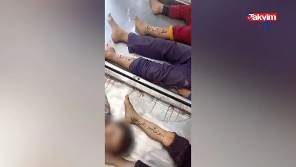 1697973650603.jpeg Filistinli çocuklar şehit olmadan önce isimlerini böyle yazmışlardı! İnsanlığı ağlatan görüntü-4