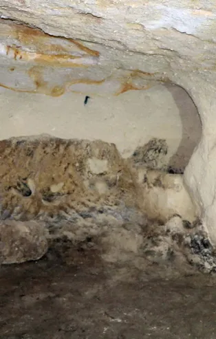 Yozgat'ta 8 odalı yer altı şehri bulundu
