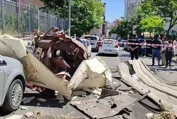 Kaçak ütü paket atölyesinde patlama!