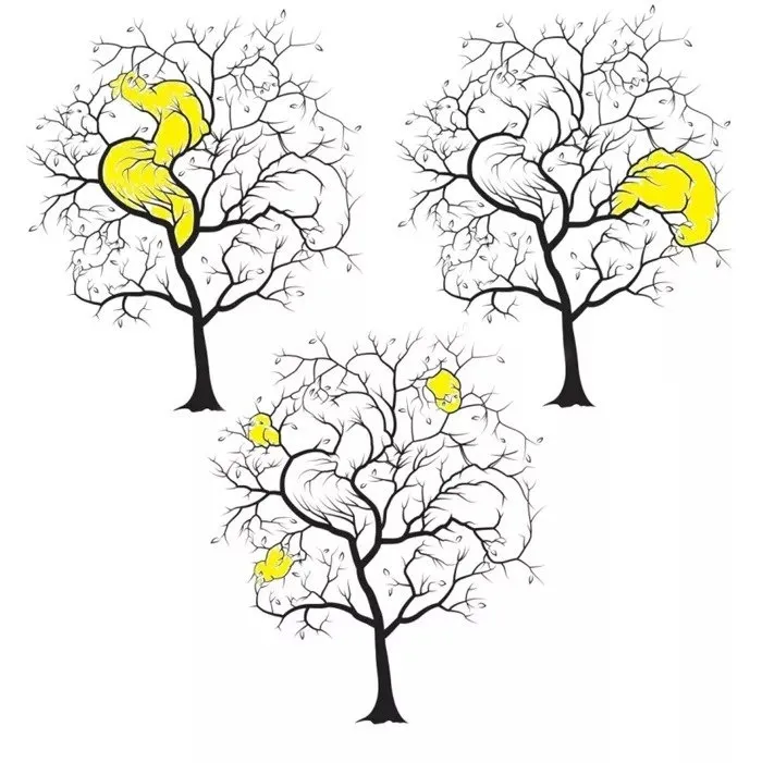 agactaki-5-hayvani-gorduysen-hafizan-celik-gibi-cikiyor-1712999441421.jpg IQ testi: Ağaçtaki 5 hayvanı görebildiysen hafızan çelik gibi çıkıyor-3