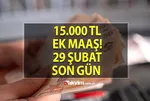 Müjde sabah 8'de geldi! SSK, Bağ-Kur, 4C'liye şans talihi vurdu! %49 zamlı maaşa ek 13.550 TL cepte! 10.340 TL, 11.125 TL, 12.500TL alanlar...
