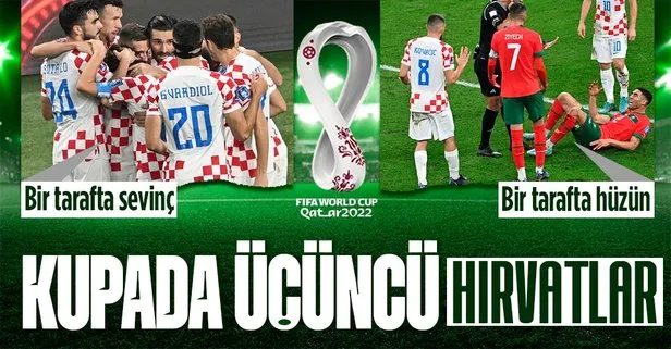 Dünya Kupası’nın üçüncüsü Hırvatlar | Hırvatistan 2-1 Fas MAÇ SONUCU-ÖZET