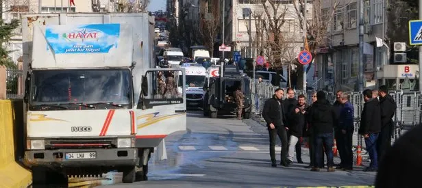 Freni patlayan kamyonet İstanbul Emniyeti’ne girdi