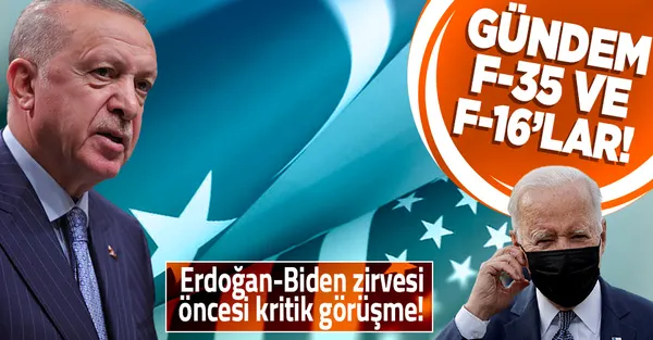 Son dakika: Türkiye-ABD arasında kritik görüşme! F-35 ve F-16 meselesi...-1