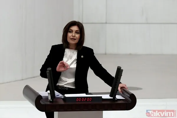 TBMM'de kadın vekillerin şıklık yarışı! HDP'li isimden sinsi mesaj: Meral Danış Beştaş yılan kolyesi taktı - 14