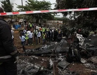 Nijerya’da askeri uçak felaketi!