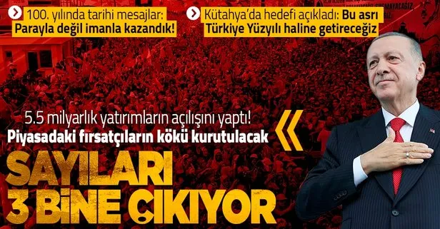 Başkan Erdoğan’dan Büyük Taarruz’un 100’üncü yılı şanlı zafer buluşmasında önemli açıklamalar