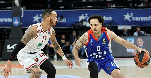 Anadolu Efes Milano'yu farklı geçti!