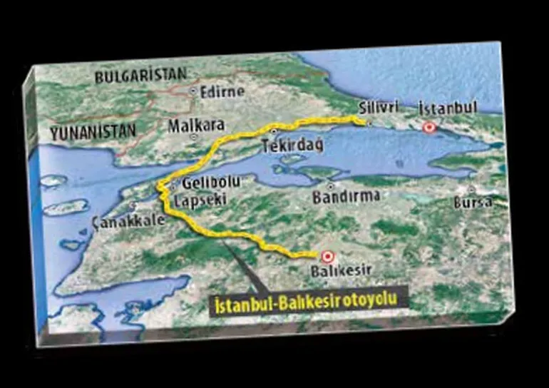 İstanbul-Balıkesir otoyol projesi görücüye çıktı-1