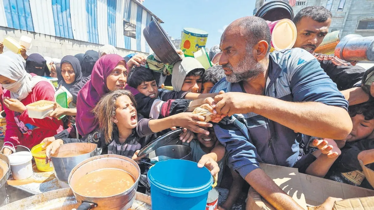 İsrail zulmü sürüyor Milyonlarca Filistinli'yi açlığa mahkum etti!