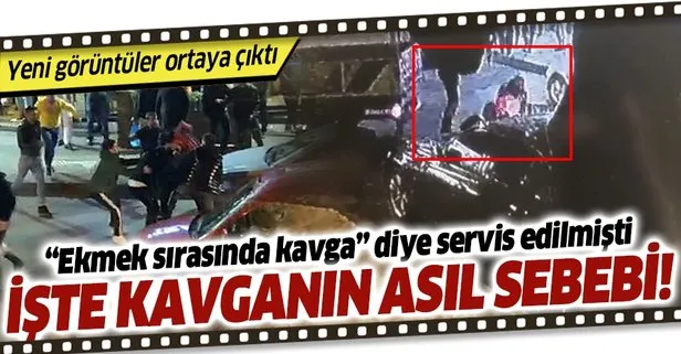 Ekmek değil trafik kavgası!