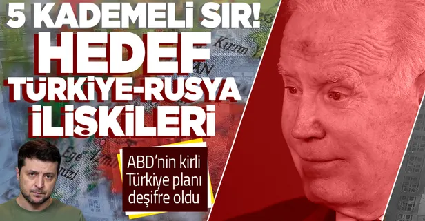 Rusya-Ukrayna savaşında ABD'nin Türkiye planı deşifre oldu! NATO üzerinden etki ajanlığı