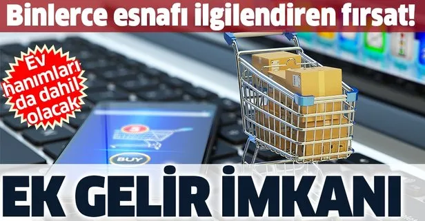 Esnaf kargo teslim noktası oldu