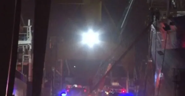 İstanbul Tuzla’da bir tersanedeki gemide çıkan yangın söndürüldü