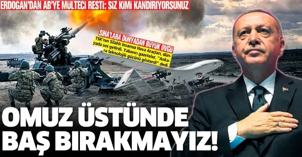 Başkan Erdoğan’dan Suriye rejimine net uyarı: Omuz üstünde baş bırakmayız!