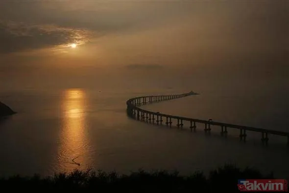 Dünyanın en uzun deniz köprüsü Zhuhai-Macau açıldı - 31