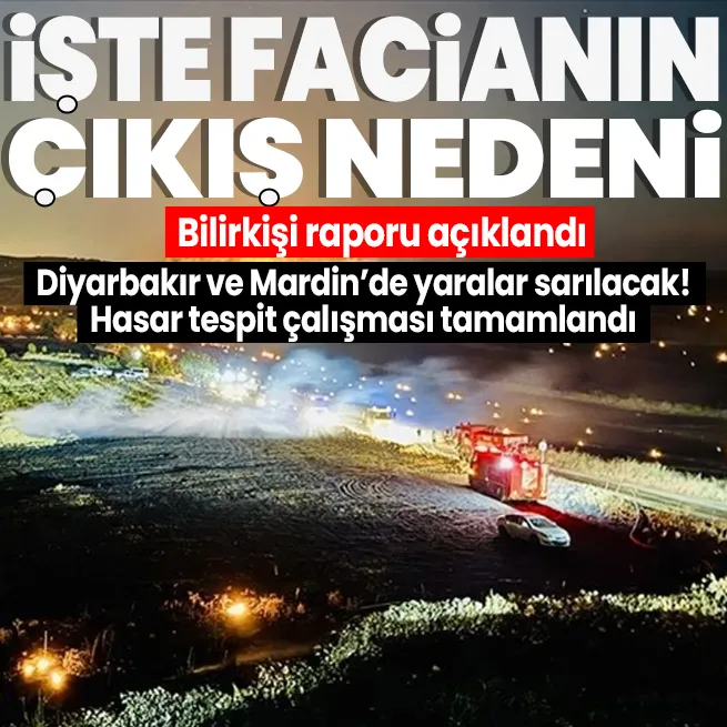 Diyarbakır ve Mardindeki anız yangınının çıkış nedeni belli oldu! | Bakan Yumaklı facianın bilançosunu açıkladı: Yaralar sarılacak