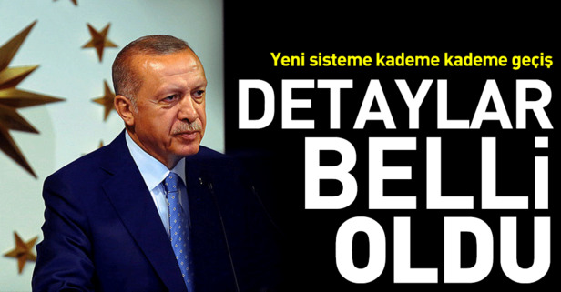 Cumhurbaşkanlığı Sistemine kademe kademe geçiş
