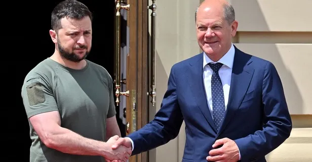 Almanya Başbakanı Olaf Scholz Ukrayna Devlet Başkanı Volodimir Zelenskiy ile telefonda görüştü