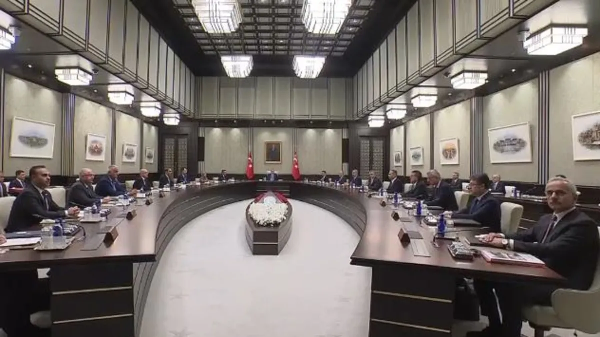 Cumhurbaşkanlığı Kabinesi Suriye gündemiyle toplanıyor