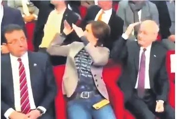 Kılıçdaroğlu sloganları İmamoğlu'nun suratını astırdı