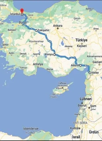 Leylek Jonas'dan dev yolculuk: 11 ülke 7 bin kilometre-1