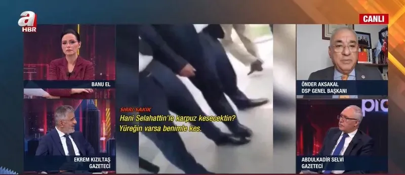 DSP Genel Başkanı Önder Aksakal ile DEM Partili Sırrı Sakık'ın Meclis'teki tartışması bahçeye taştı: "Eşkıyalığı dağlarda yap burada değil"-5