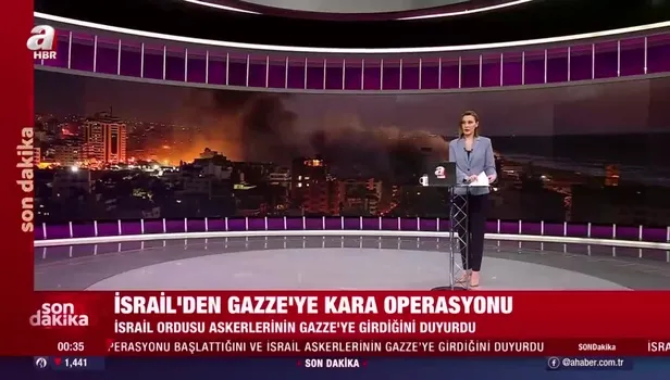 SON DAKİKA: İşgalci İsrail ordusu askerlerinin Gazze’ye kara operasyonu başlattığını duyurdu