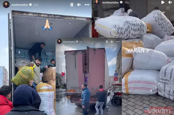 Mehmet Dinçerler De 3 Yardım Tır'ı Gönderdi.