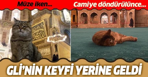 Gli, Ayasofya Camisi’ne kavuştu