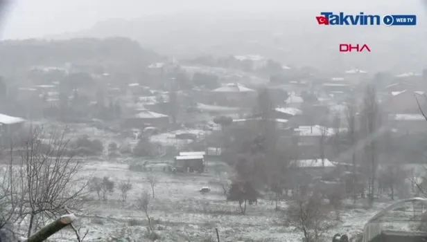 İstanbul’da beklenen kar yağışı başladı!