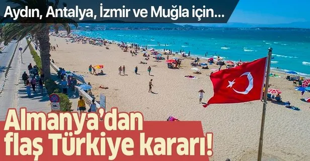 Son Dakika Almanya Dan Flas Turkiye Karari Aydin Antalya Izmir Ve Mugla Icin Seyahat Uyarisi Kaldirildi Takvim