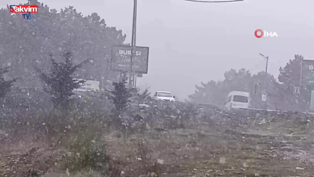 Aydos’ta kar başladı!