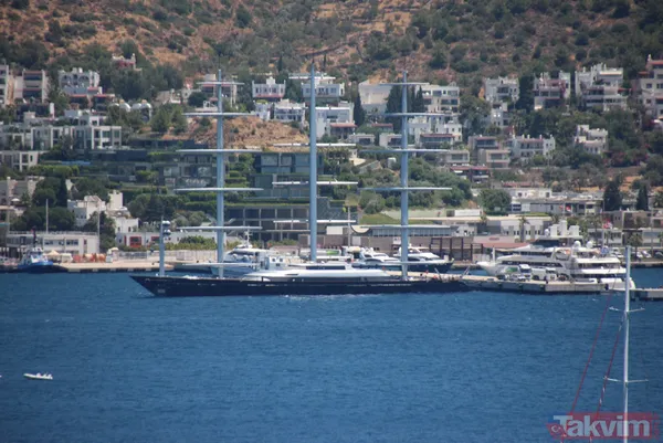 Türkiye'de üretilen dev yelkenli "Malta Şahini" Bodrum'da - 17