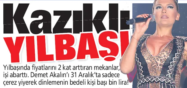 Kazıklı yılbaşı