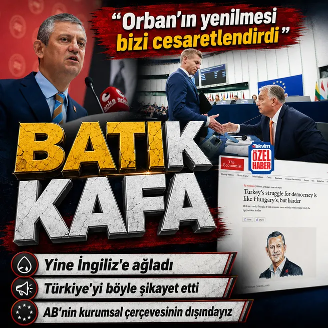 Özgür Özel İngilize ağladı Batıya selam çaktı! Türkiyeyi böyle şikayet etti: ABnin kurumsal çerçevesinin dışındayız