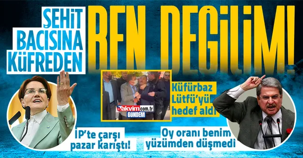 İYİ Parti'de kriz! Aytun Çıray oy oranının düşüşü için Lütfü Türkkan'ı hedef gösterdi: "Şehidin bacısına küfreden ben değilim"