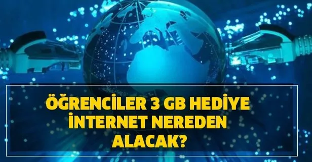 Uzaktan eğitim 3 GB ücretsiz internet nasıl alınır? Türk Telekom, Vodafone ve Turkcell SMS mesajı