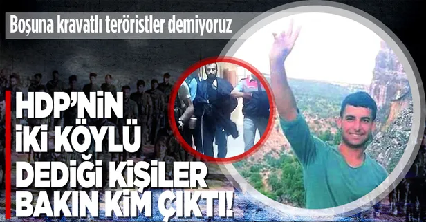 HDP'nin bahçe sulayan iki köylü dediği kişiler bakın kim çıktı!