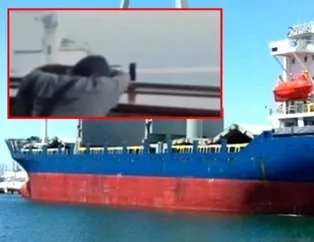 İşte saldırıya uğrayan Türk gemisinden ilk görüntüler