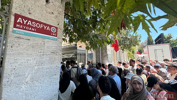 Dualarla cennete uğurlandı | Haniye için 81 ilde gıyabi cenaze namazı kılındı! Ayasofya Camii'ne akın ettiler - 6