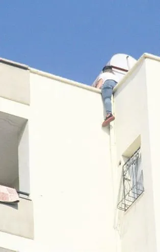 Adana'da intihar girişimini görüntüleme yarışı!