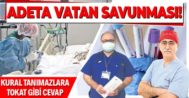 Koronavirüste adeta 'vatan savunması' yaşanıyor'! Doktorlar isyan etti "Vatan hainleri..." (Yurttan koronavirüs haberleri)