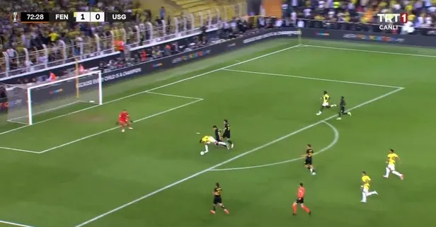 Fenerbahçe Union SG karşısında penaltı bekledi! İşte o an...