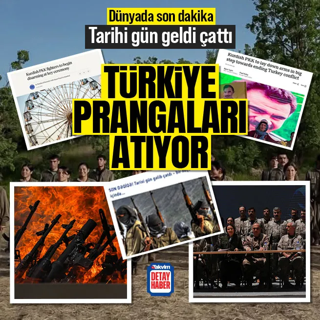 Dünyanın gözü terör örgütü PKK’nın silah bıraktığı Süleymaniye’de! BBC Türkiye prangaları atıyor dedi