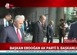 Başkan Erdoğan AK Parti İl Başkanlığı'nda