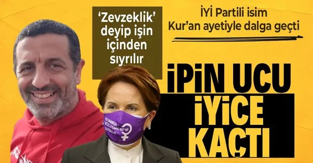 İYİ Partili Polat Zencirci suç örgütü lideri Sedat Peker’e atıfta bulunarak ayetlerle dalga geçti!