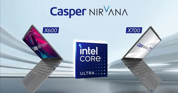 Intel Series 1 işlemciler Türkiye’de ilk kez Casper Nirvana X600 ve X700’de!