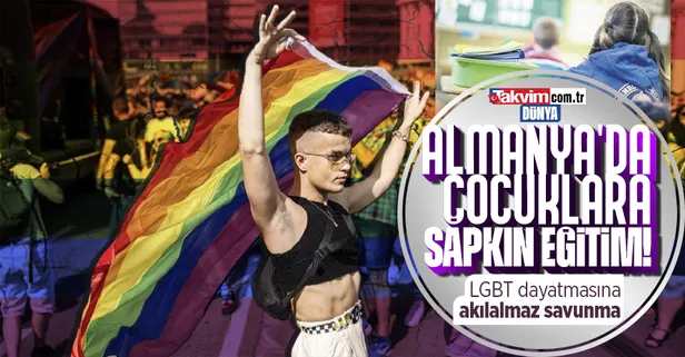 Almanya'da 11 yaşındaki çocuklara sapkın eğitim! Eşcinsellik dayatması tepki çekti